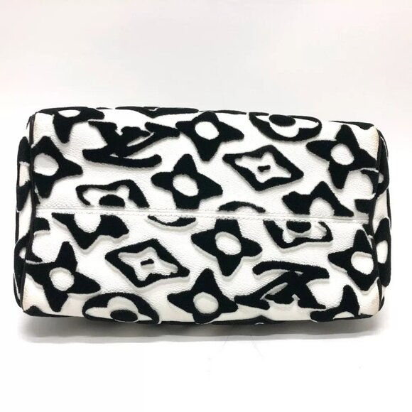 LOUIS VUITTON Tufted - Monogram Canvas VxUF Speedy-Bandouliere25 Hand Bad - Picture 11 of 16